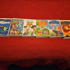 DISNEY VCR TAPES